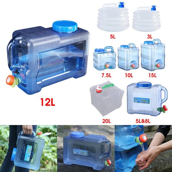 hydration packs 5/8/10/12/15/20l large capacity outdoor water bucket portable driving tank container with faucet for camping picnic hiking
hydration packs 5/8/10/12/15/20l large capacity outdoor water bucket portable driving tank container with faucet for camping picnic hiking