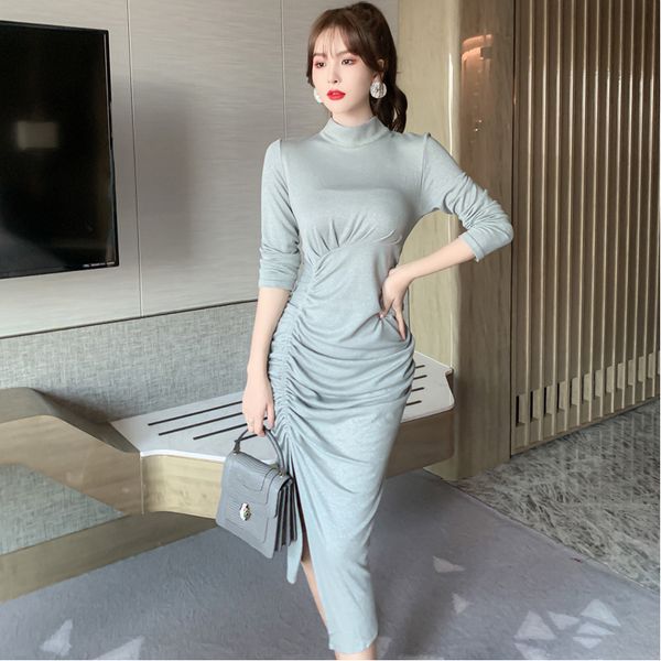 new arrival fashion spring midi party women ol temperament casual pleated drawstring bag hip slim thin split pencil dress x0hf, White;black
new arrival fashion spring midi party women ol temperament casual pleated drawstring bag hip slim thin split pencil dress x0hf, White;black