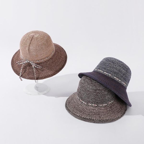 wide brim hats japanese-style breezy linen panama cap summer sun shade bucket hat for woman girl kpop beach 2021 fashion caps, Blue;gray
wide brim hats japanese-style breezy linen panama cap summer sun shade bucket hat for woman girl kpop beach 2021 fashion caps, Blue;gray