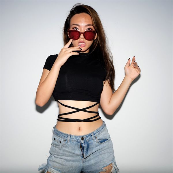 2021 new t-shirt fashion cotton crop cross straps short sleeve solid silm for girls summer women tees y4i4, White
2021 new t-shirt fashion cotton crop cross straps short sleeve solid silm for girls summer women tees y4i4, White