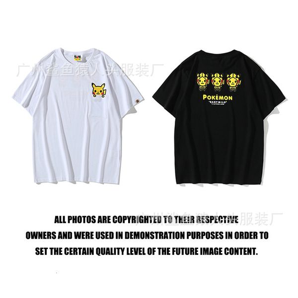fashion t shirt 2021ss summer abape pickup q limited pocket brand shark short sleeve ape man for men and women, White;black
fashion t shirt 2021ss summer abape pickup q limited pocket brand shark short sleeve ape man for men and women, White;black