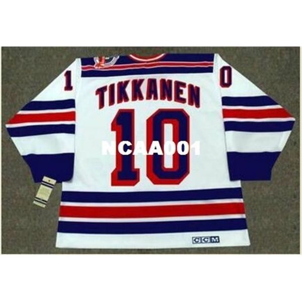 668s #10 esa tikkanen new york rangers 1994 ccm vintage home hockey jersey or custom any name or number retro jersey, Black
668s #10 esa tikkanen new york rangers 1994 ccm vintage home hockey jersey or custom any name or number retro jersey, Black