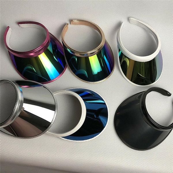 stingy brim hats 1pc summer casual men women neon hat sun visor golf sport tennis headband cap chrome shiny anti uv beach fashion, Blue;gray
stingy brim hats 1pc summer casual men women neon hat sun visor golf sport tennis headband cap chrome shiny anti uv beach fashion, Blue;gray