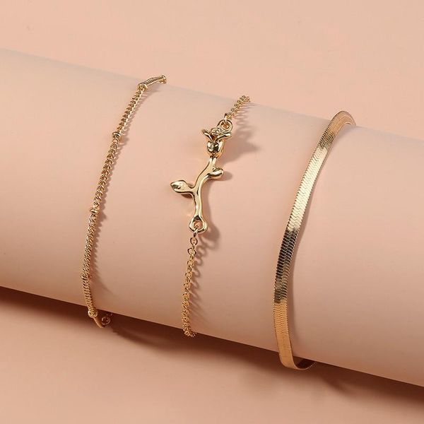 link, chain bohemian elegant rose alloy pendant bracelet set for women flower metal with bangle designer chrams jewelry, Black
link, chain bohemian elegant rose alloy pendant bracelet set for women flower metal with bangle designer chrams jewelry, Black