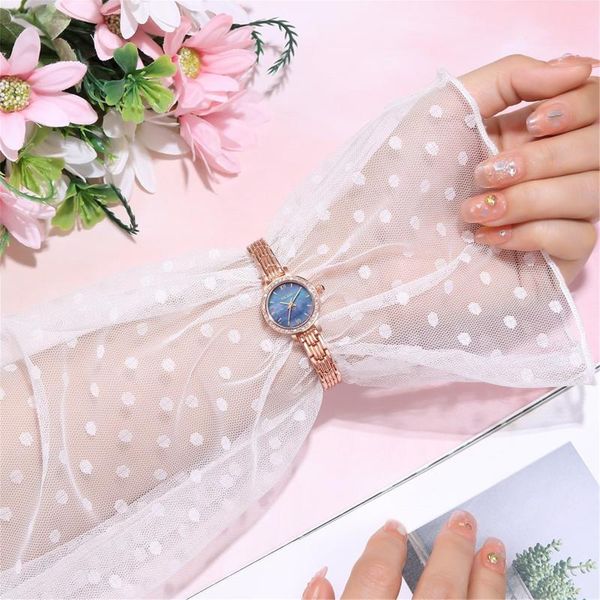 wristwatches 2021 fashion bracelet watch women stainless steel band diamond quartz wristwatch luxury ladies golden clock analog, Slivery;brown
wristwatches 2021 fashion bracelet watch women stainless steel band diamond quartz wristwatch luxury ladies golden clock analog, Slivery;brown