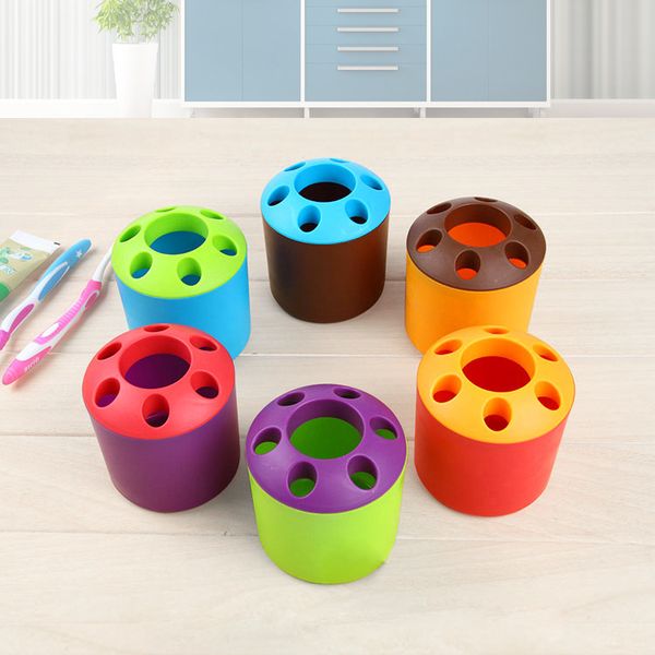 porous toothbrush holder candy color plastic deskpen holder toiletries rack storage bucket toothbrush holder
porous toothbrush holder candy color plastic deskpen holder toiletries rack storage bucket toothbrush holder