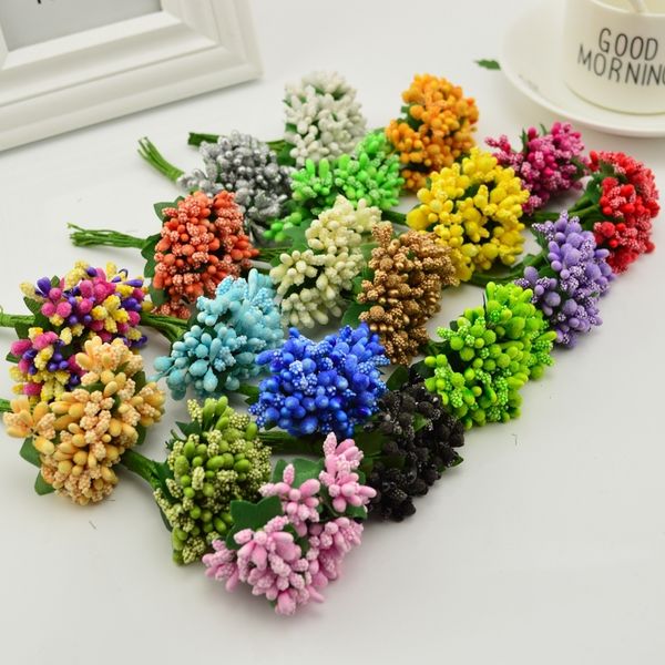 12 pieces / batch artificial stamen flower handicraft accessories scrapbook diy garland candy gift box decoration
12 pieces / batch artificial stamen flower handicraft accessories scrapbook diy garland candy gift box decoration