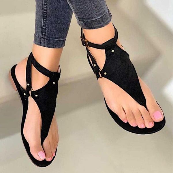 sandals women 2021 flats summer shoes woman plus size 43 elegant flip flops flat chaussure femme, Black
sandals women 2021 flats summer shoes woman plus size 43 elegant flip flops flat chaussure femme, Black
