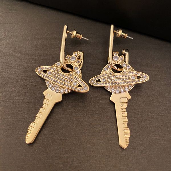 diamond gold key earrings universe planet key earrings trendy women earrings studs s925 silver needle women gift for party anniversary, Golden
diamond gold key earrings universe planet key earrings trendy women earrings studs s925 silver needle women gift for party anniversary, Golden