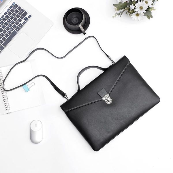 briefcases simple 13-inch lapbag leather male business men's thin section file handbag briefcase cross
briefcases simple 13-inch lapbag leather male business men's thin section file handbag briefcase cross