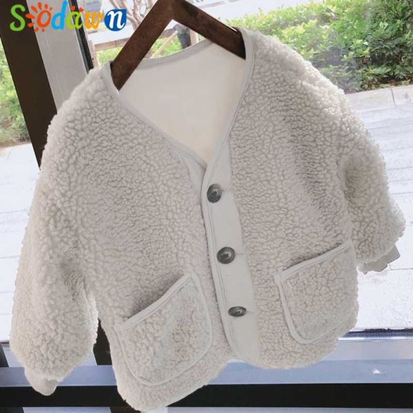 pullover sodawn winter lamb wool thick coat children's clothing jacket for girls children outwear kid clothes, Blue
pullover sodawn winter lamb wool thick coat children's clothing jacket for girls children outwear kid clothes, Blue