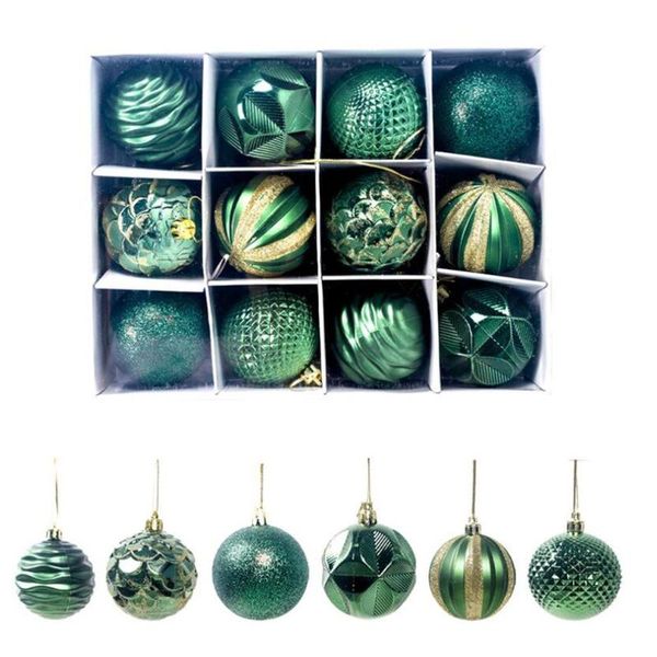 party decoration 12pcs christmas tree decor ball 6cm buble xmas hanging for home decorations
party decoration 12pcs christmas tree decor ball 6cm buble xmas hanging for home decorations