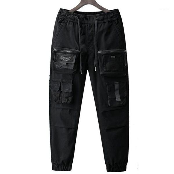 men's cargo harem pants ribbons black green hip hop casual male joggers trousers fashion streetwear
men's cargo harem pants ribbons black green hip hop casual male joggers trousers fashion streetwear