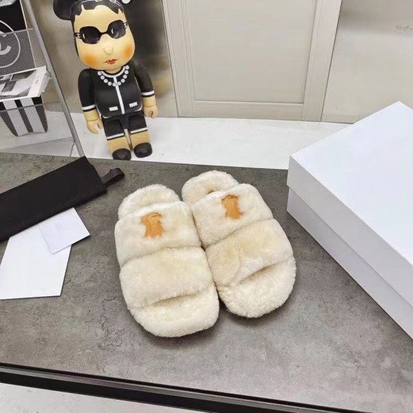ce family autumn 2021 new wool mop arc de sheepskin integrated slippers flat bottomed and versatile for women wearing sandals, Black
ce family autumn 2021 new wool mop arc de sheepskin integrated slippers flat bottomed and versatile for women wearing sandals, Black