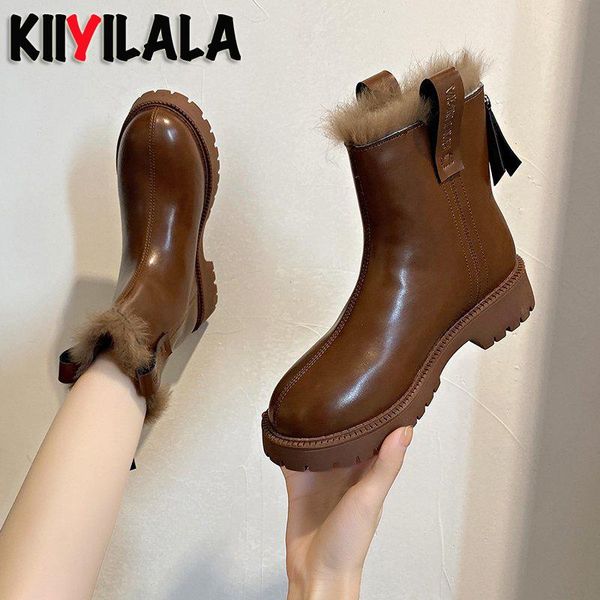 boots kiiyilala platform warm fur women shoes plush non-slip waterproof square heels height increasing woman ankle female, Black
boots kiiyilala platform warm fur women shoes plush non-slip waterproof square heels height increasing woman ankle female, Black