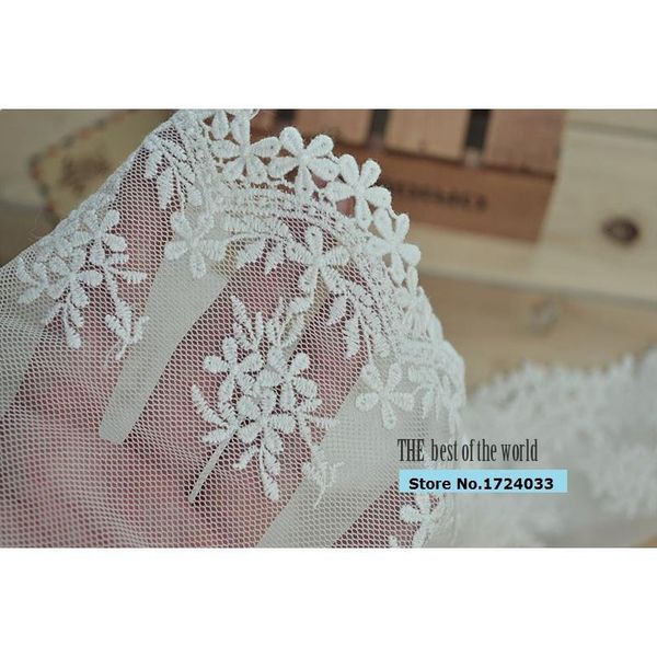 13cm 5'' white/black water soluble cotton embroider lace fabric embroidered lace trims sewing material 2yards/ qyltbp
13cm 5'' white/black water soluble cotton embroider lace fabric embroidered lace trims sewing material 2yards/ qyltbp