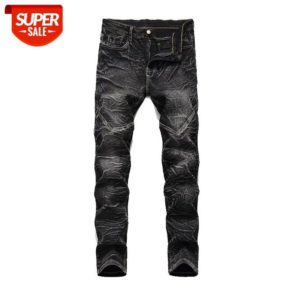 denim designer moto bike straight jeans for men's size 28-38 40 42 2021 autumn spring hip hop punk rock streetwear trouers #iq7d, Black
denim designer moto bike straight jeans for men's size 28-38 40 42 2021 autumn spring hip hop punk rock streetwear trouers #iq7d, Black
