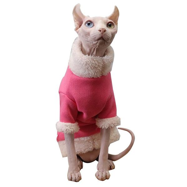 cat costumes sphinx hairless clothes winter warm pink pelvet thick sweater sphynx jacket
cat costumes sphinx hairless clothes winter warm pink pelvet thick sweater sphynx jacket