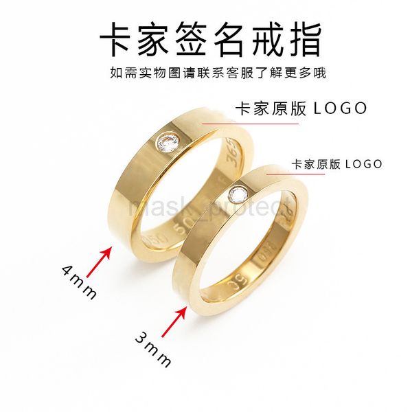 new titanium card home signature ring women's net red decoration stainless steel personality trend jewelry, Silver
new titanium card home signature ring women's net red decoration stainless steel personality trend jewelry, Silver