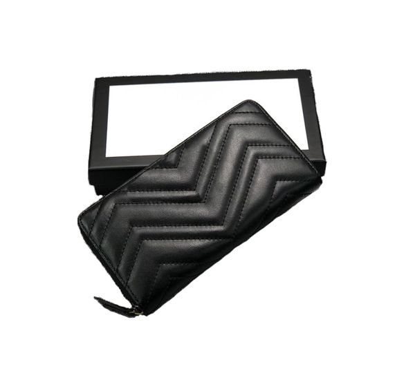 long fashion wallet clutch card holder casual coin purse pouch genuine leather quilted wallets zipper soft mini bag luxury wallet, Red;black
long fashion wallet clutch card holder casual coin purse pouch genuine leather quilted wallets zipper soft mini bag luxury wallet, Red;black