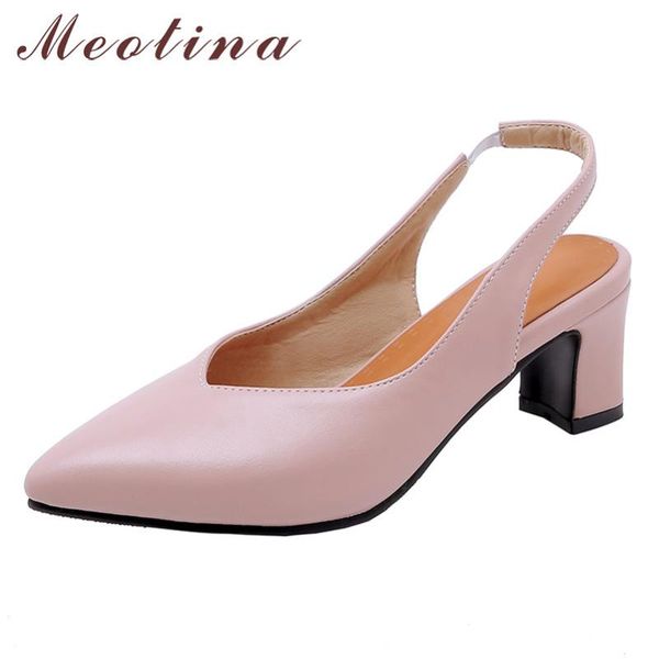 dress shoes meotina high heels women pumps elegant square slingbacks slip on pointed toe party ladies plus size 33-46, Black
dress shoes meotina high heels women pumps elegant square slingbacks slip on pointed toe party ladies plus size 33-46, Black