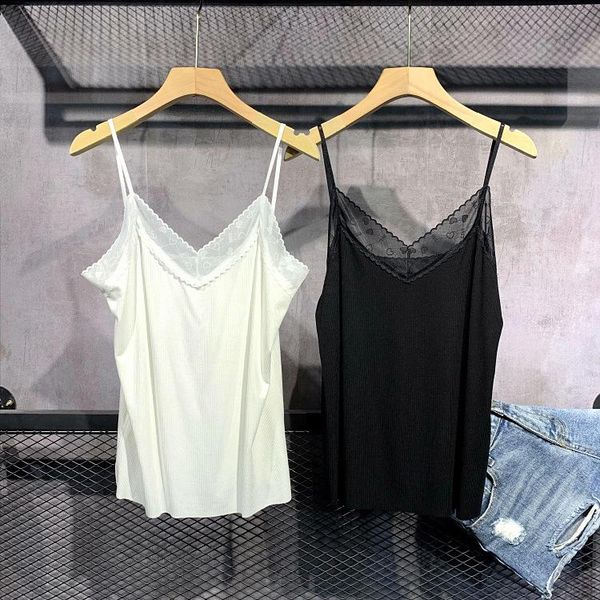 women's tanks & camis suspenders female summer 2021 ins tide korean lace small vest bottoming top, White
women's tanks & camis suspenders female summer 2021 ins tide korean lace small vest bottoming top, White