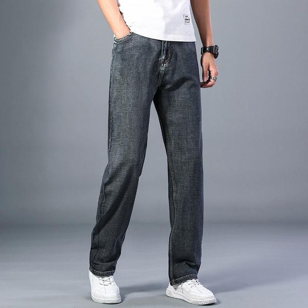 plus size 40 42 44 spring summer thin loose blue-gray jeans men business fashion straight advanced stretch pants male brand
plus size 40 42 44 spring summer thin loose blue-gray jeans men business fashion straight advanced stretch pants male brand