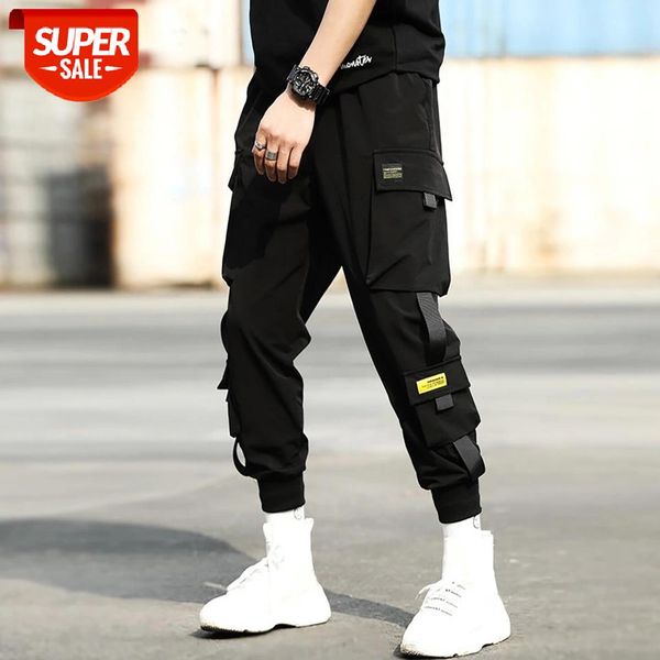 men casual elastic waistband ankle tied pockets cargo pants drawstring trousers harajuku sweatpant hip hop casual male trousers #wj2g, Black
men casual elastic waistband ankle tied pockets cargo pants drawstring trousers harajuku sweatpant hip hop casual male trousers #wj2g, Black