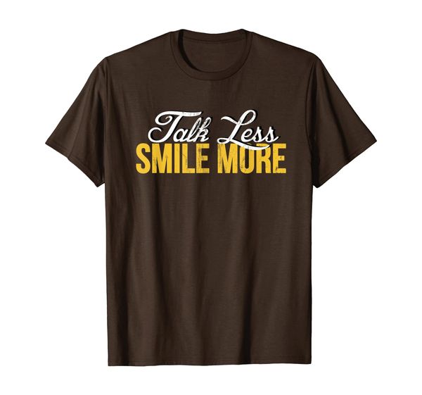 Talk Less Smile More Historic Hamilton Quote Shirt, White;black 
Talk Less Smile More Historic Hamilton Quote Shirt, White;black
