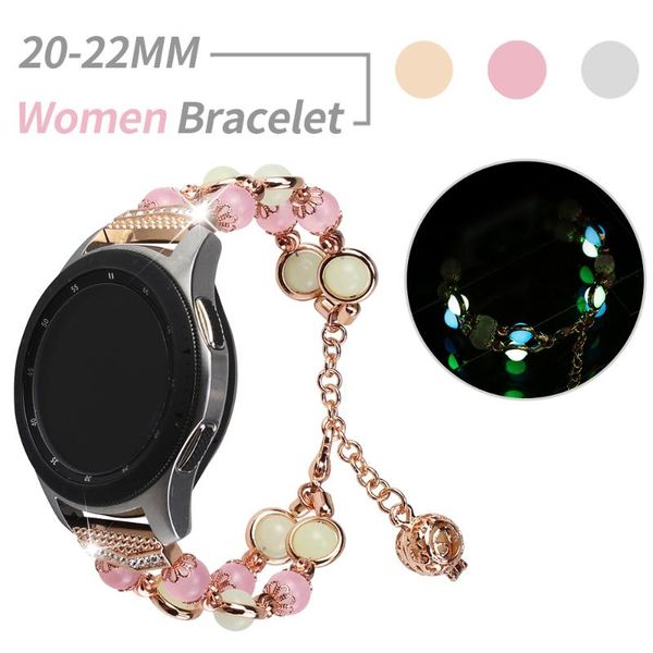 watch bands 22mm 20mm women agate bracelet for samsung galaxy 3 45mm 41mm band luminous strap active 2 1 42mm 46mm metal belt, Black;brown
watch bands 22mm 20mm women agate bracelet for samsung galaxy 3 45mm 41mm band luminous strap active 2 1 42mm 46mm metal belt, Black;brown
