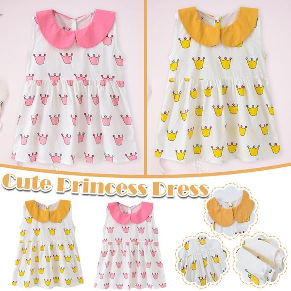 girl's dresses dress for girls toddler kids baby summer princess cartoon doll collar vestidos ropa niña, Red;yellow
girl's dresses dress for girls toddler kids baby summer princess cartoon doll collar vestidos ropa niña, Red;yellow