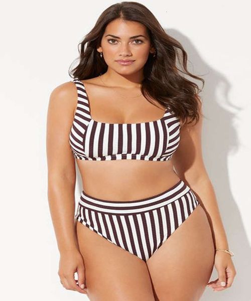 new 2020 plus size fat mm bikini swimsuit girl, White;black