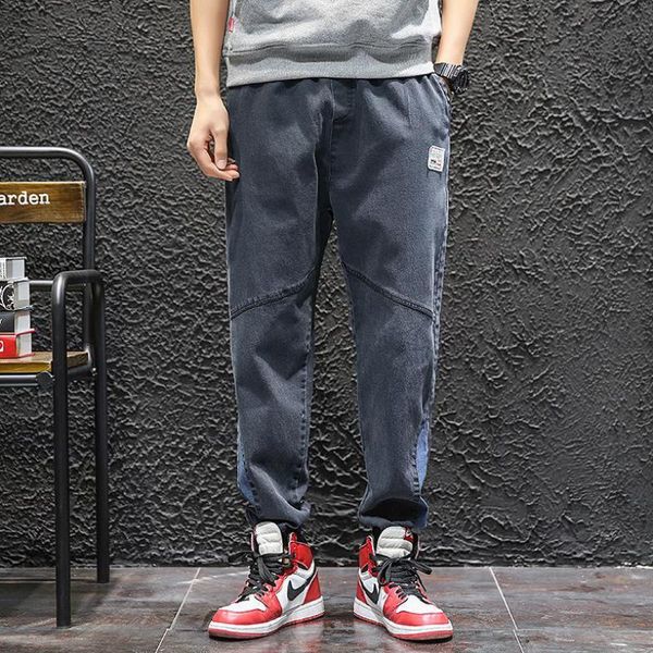 men's jeans plus size clothing fat big loose street trend fashion casual trousers tapered beam pants, Blue
men's jeans plus size clothing fat big loose street trend fashion casual trousers tapered beam pants, Blue