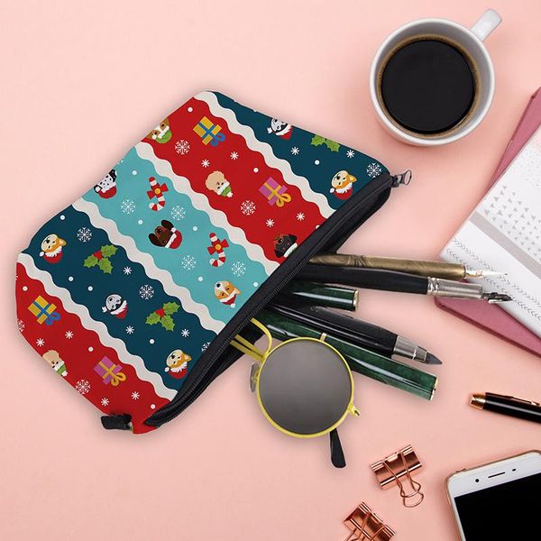 storage bags bag cute christmas santa claus print cosmetic travel trip toiletry organize portable makeup pouch home supplies
storage bags bag cute christmas santa claus print cosmetic travel trip toiletry organize portable makeup pouch home supplies
