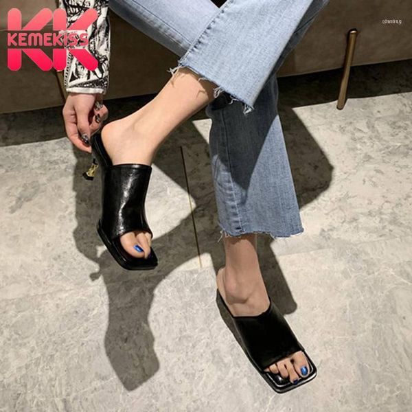 sandals kemekiss women fashion slippers summer shoes woman high heel flip flop casual daily lady home party footwear size 35-3911, Black
sandals kemekiss women fashion slippers summer shoes woman high heel flip flop casual daily lady home party footwear size 35-3911, Black