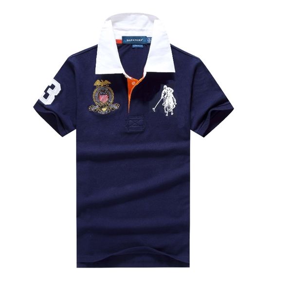 summer new polo shirt lapel embroidered crown fashion t-shirt golf polo color blocking short sleeve, White;black
summer new polo shirt lapel embroidered crown fashion t-shirt golf polo color blocking short sleeve, White;black