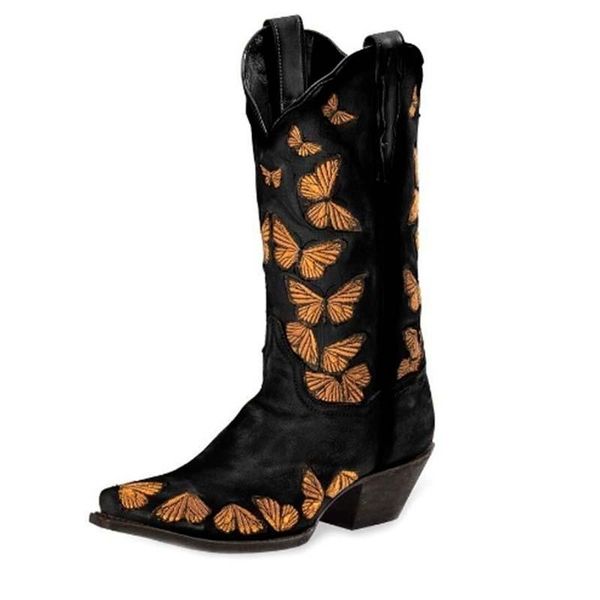 boots women long pointed toe embroidery bow ladies knee high chunky heels slip on female shoes autumn fashion pu plus size, Black
boots women long pointed toe embroidery bow ladies knee high chunky heels slip on female shoes autumn fashion pu plus size, Black