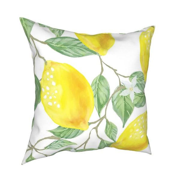 cushion/decorative pillow lemons and leaves watercolor illustration polyester cushion cover decoration case home square 40x40 covers
cushion/decorative pillow lemons and leaves watercolor illustration polyester cushion cover decoration case home square 40x40 covers