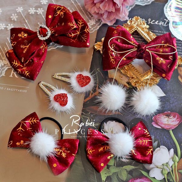 hair accessories christmas year children's boutique velvet girl headdress net red big bow princess baby ring kids, Slivery;white
hair accessories christmas year children's boutique velvet girl headdress net red big bow princess baby ring kids, Slivery;white