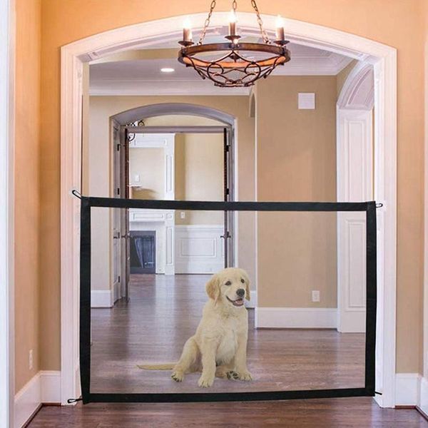 dog houses & kennels accessories magic gate for dogs pet fences portable folding safe guard indoor and outdoor mesh cat
dog houses & kennels accessories magic gate for dogs pet fences portable folding safe guard indoor and outdoor mesh cat