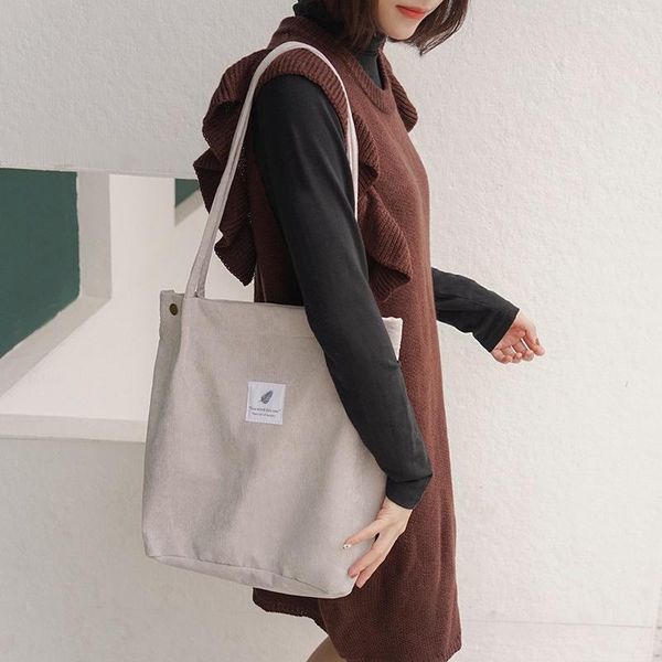 school bags 2021 women canvas tote bag corduroy shopping female eco cloth handbag big folding shoulder reusable foldable shopper
school bags 2021 women canvas tote bag corduroy shopping female eco cloth handbag big folding shoulder reusable foldable shopper
