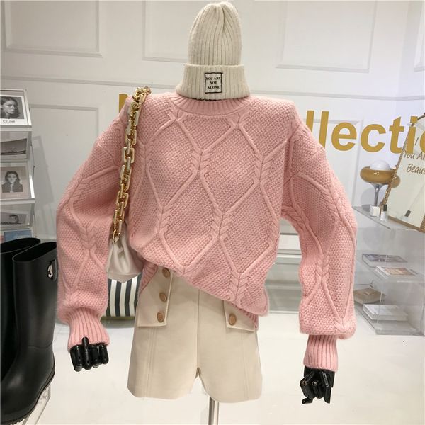 women's twist temperament released outdoors wear foreign knit sweater xdk4, White;black
women's twist temperament released outdoors wear foreign knit sweater xdk4, White;black
