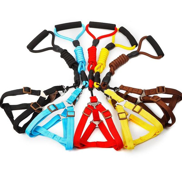 personalized dog collar dog harness pet leash polyester solid color cat leash supplies
personalized dog collar dog harness pet leash polyester solid color cat leash supplies