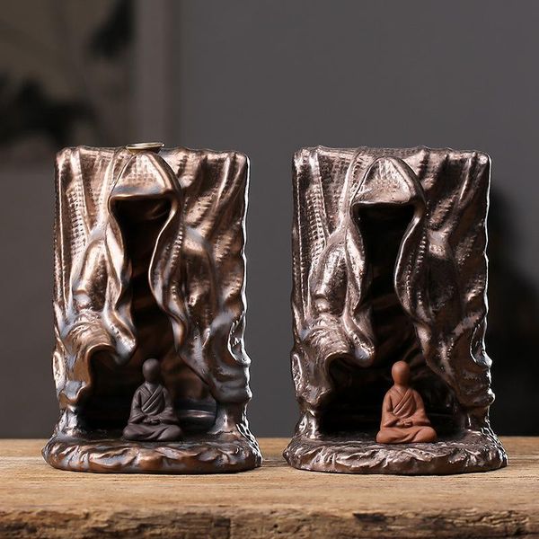 fragrance lamps ceramic incense burner buddha creative home zen bouddha decor smoke waterfall stick holder with led porcelain censer
fragrance lamps ceramic incense burner buddha creative home zen bouddha decor smoke waterfall stick holder with led porcelain censer