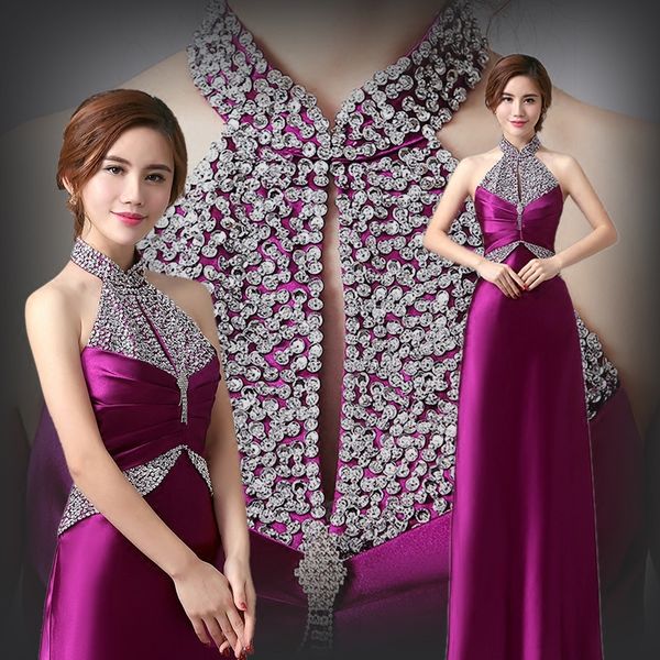 dressed in the headdress of women's female section was thin new stylish host costumes christmas dresses 40bq, Black;gray
dressed in the headdress of women's female section was thin new stylish host costumes christmas dresses 40bq, Black;gray