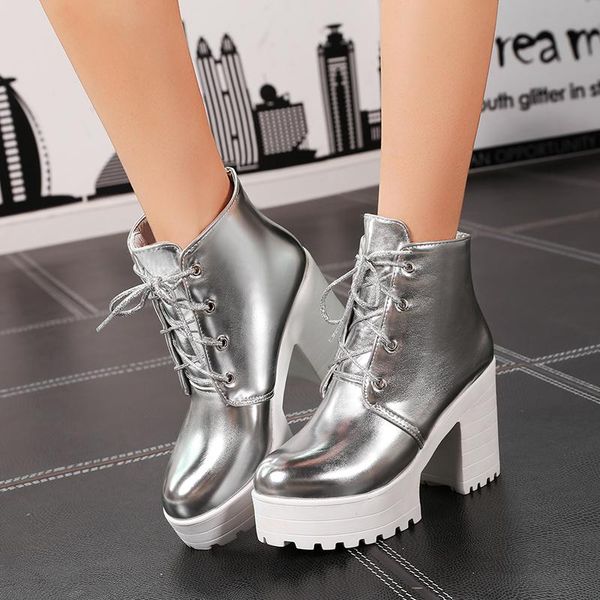 boots 2021 spring autumn square heel short ladies solid color cross straps fashion round toe platform women's shoes, Black
boots 2021 spring autumn square heel short ladies solid color cross straps fashion round toe platform women's shoes, Black