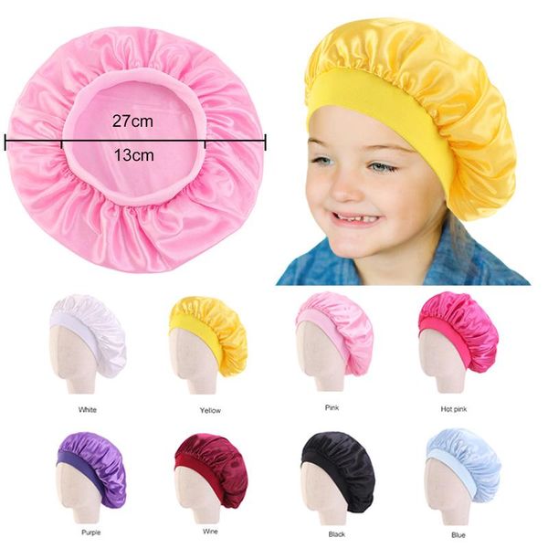 caps & hats children's night hat soft wide-brimmed stretch satin baby sleep suitable for children aged 2-8, Yellow
caps & hats children's night hat soft wide-brimmed stretch satin baby sleep suitable for children aged 2-8, Yellow