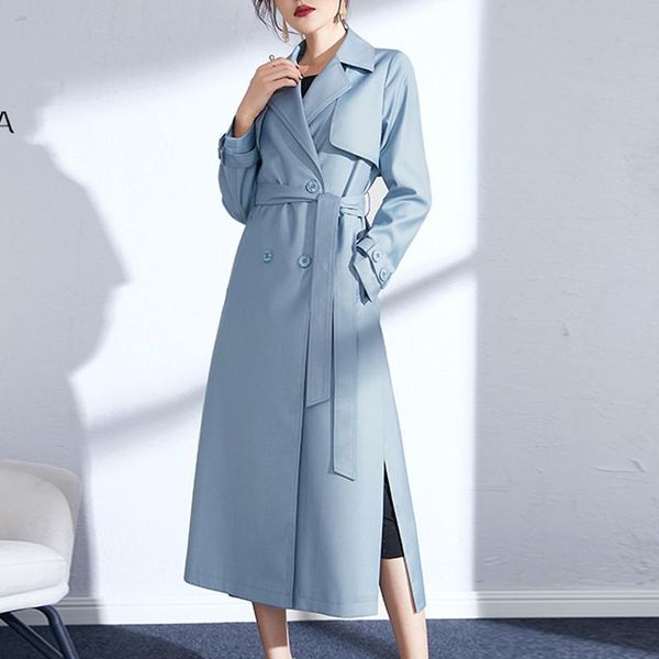 women's trench coats draping windbreaker women's middle and long small 2021 spring fashion boutique temperament goddess blue coat, Tan;black
women's trench coats draping windbreaker women's middle and long small 2021 spring fashion boutique temperament goddess blue coat, Tan;black