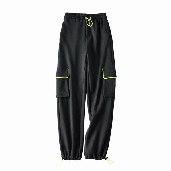 women's pants & capris drawstring waist cargo for women summer autumn streetwear hip hop jogger carrot harajuku pantalones sweat trouse, Black;white
women's pants & capris drawstring waist cargo for women summer autumn streetwear hip hop jogger carrot harajuku pantalones sweat trouse, Black;white