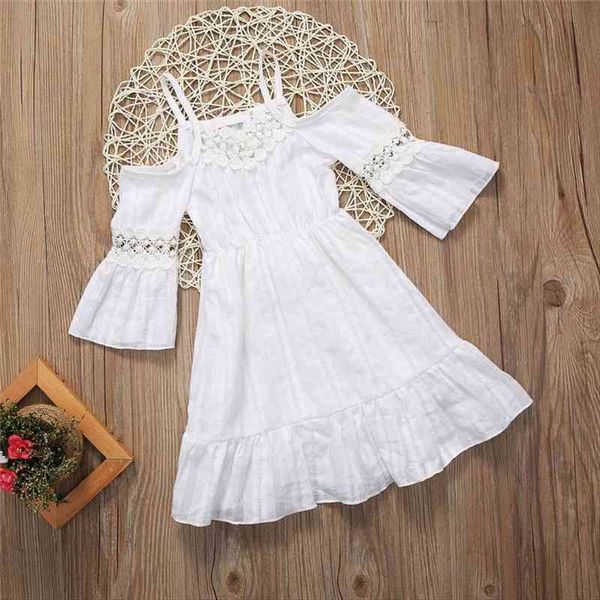 toddler kids baby girl dresses summer off shoulder white lace princess girls flare sleeve children clothes 2 7y, Red;yellow
toddler kids baby girl dresses summer off shoulder white lace princess girls flare sleeve children clothes 2 7y, Red;yellow